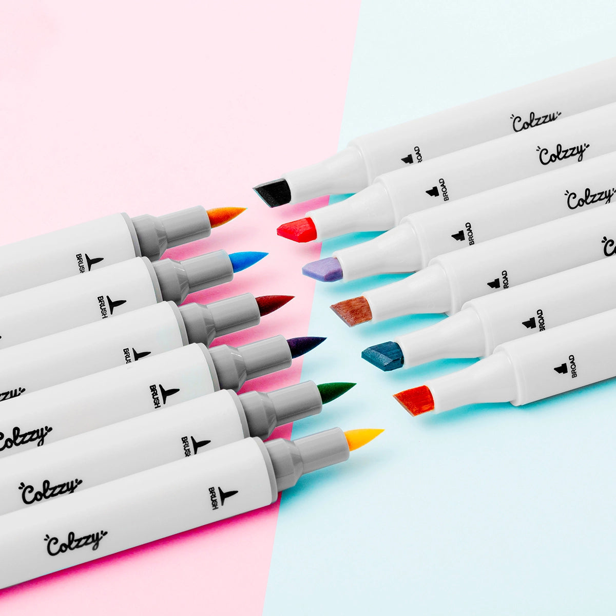 Премиум арт маркери с алкохолно мастило - 128 Цвята