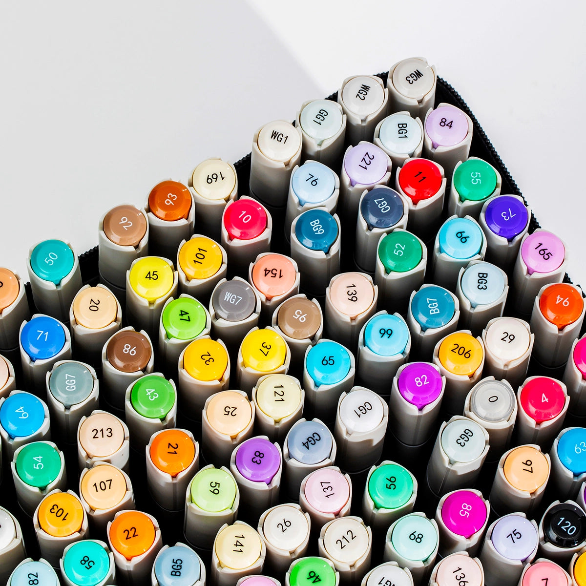 Премиум арт маркери с алкохолно мастило - 128 Цвята