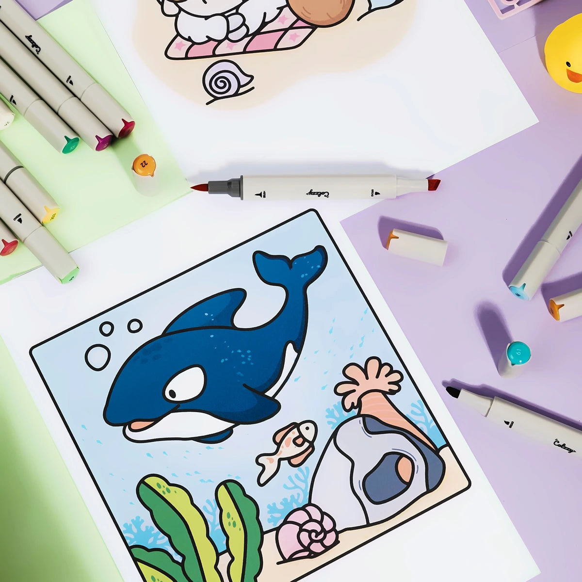 Премиум арт маркери с алкохолно мастило - 128 Цвята