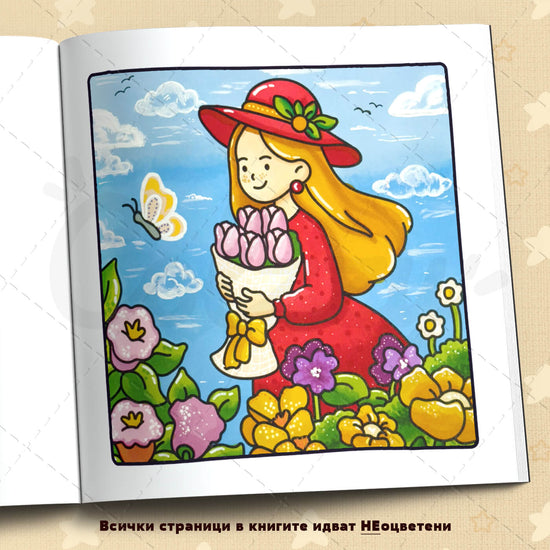 Книга за оцветяване 